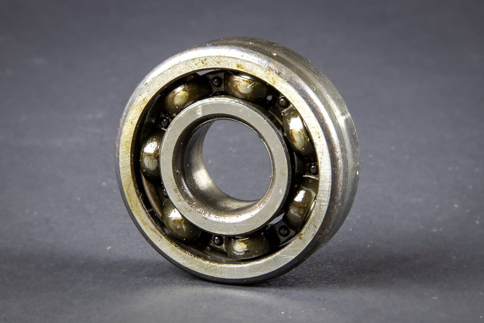A Deep Groove Ball Bearing, photographed for identification practice
