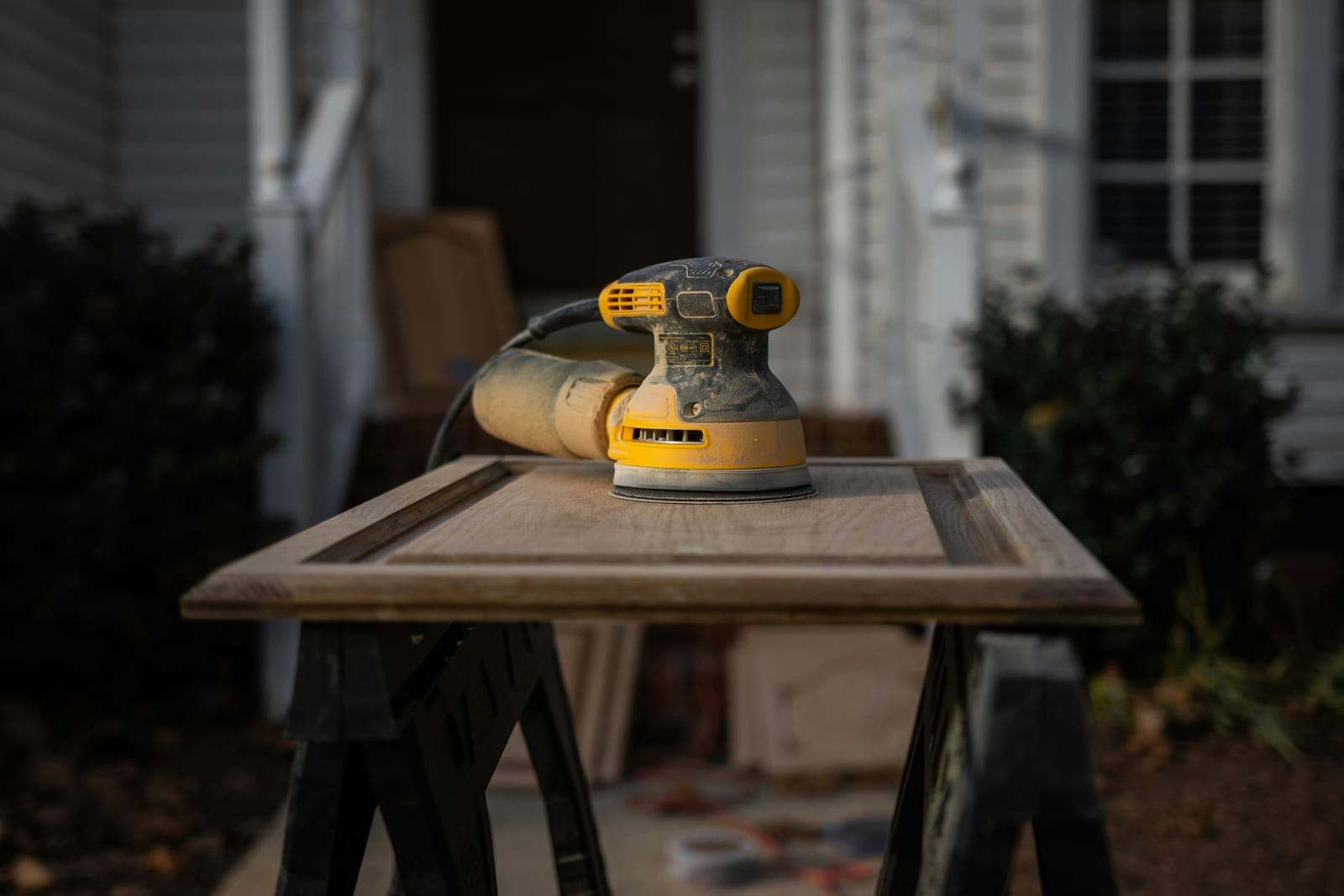 A Orbital Sander, photographed for identification practice