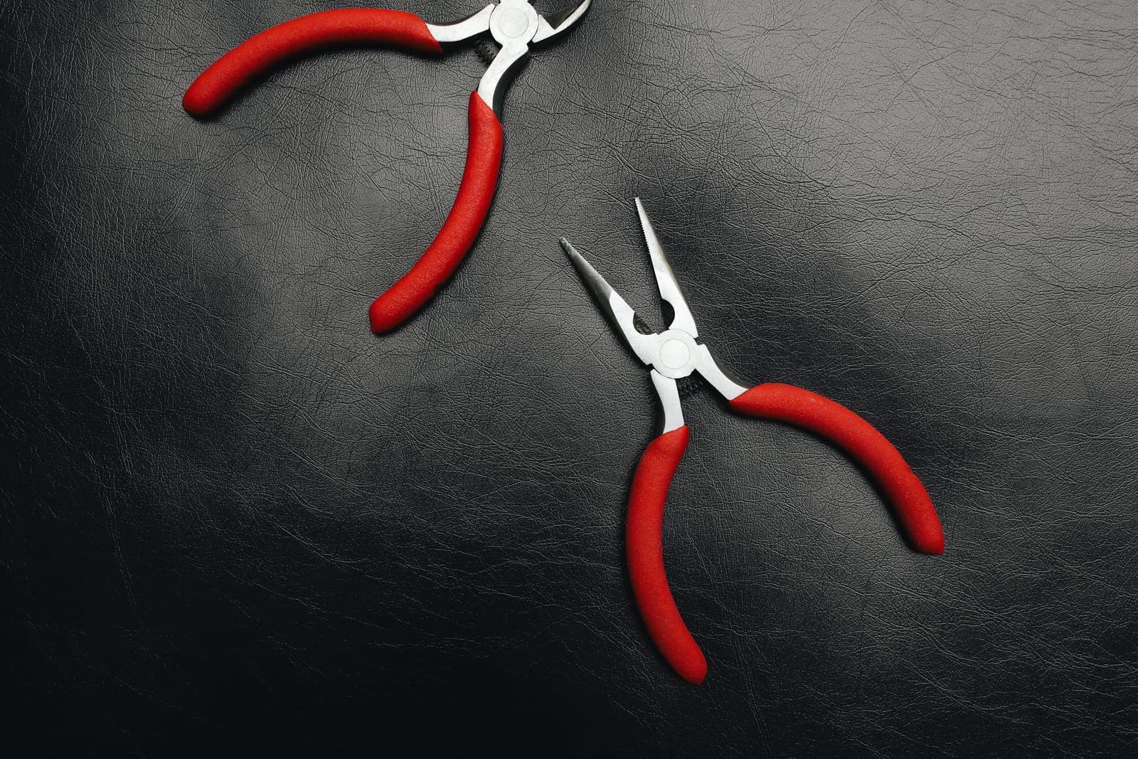 A Needle nose pliers, photographed for identification practice