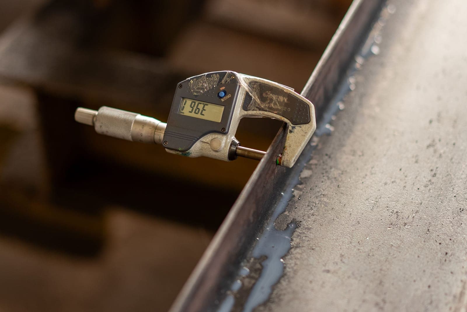 A Digital Micrometer, photographed for identification practice