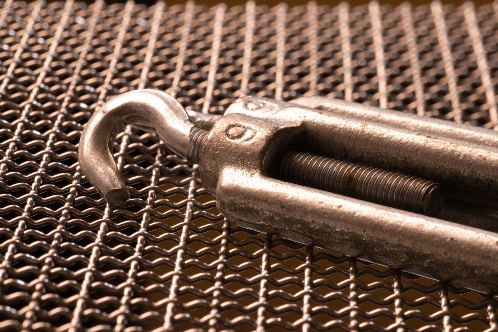 A Turnbuckle, photographed for identification practice